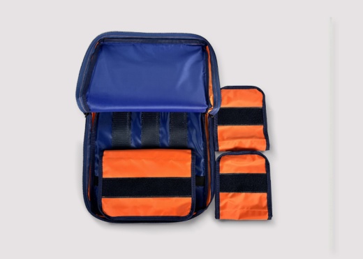 Bag - pouch "VOLUNTEER-3" (large, orange)