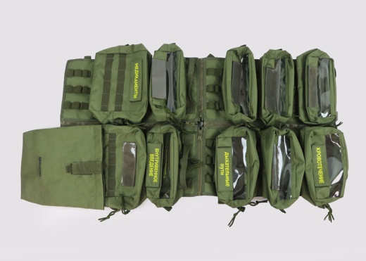 Convertible universal bag SURt-02 (large, olive colour)