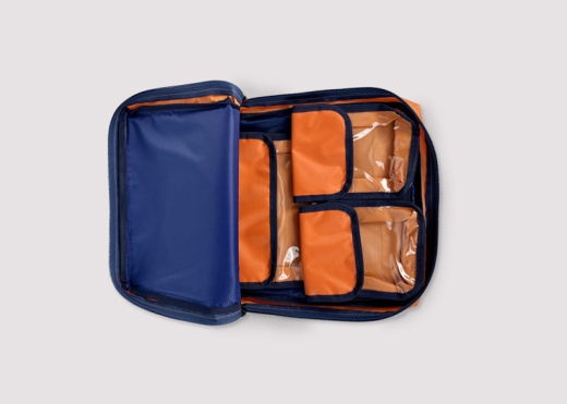 Bag - pouch "VOLUNTEER-3" (large, orange)