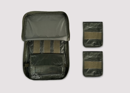 Bag - pouch "VOLUNTEER-3" (large, olive colour)